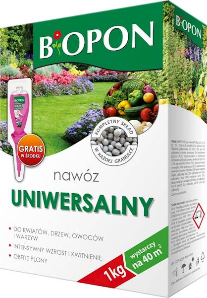 Biopon Nawóz uniwersalny 1kg granulat