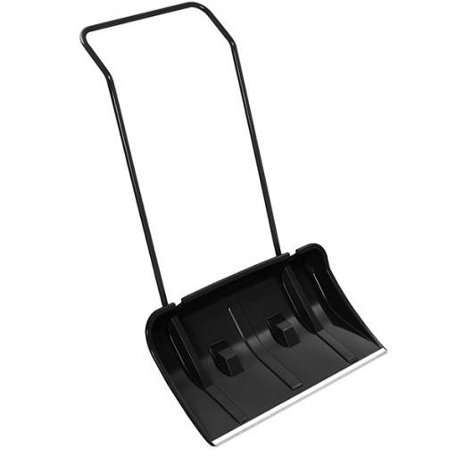 Łopata do śniegu 2-osobowa zgarniacz z rolkami