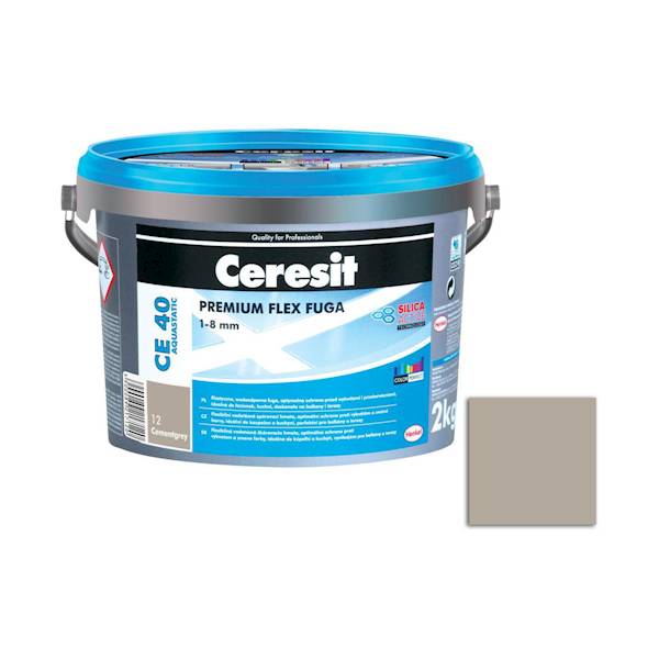 Fuga elastyczna Ceresit CE40 Aquast.Cementgrey 2kg