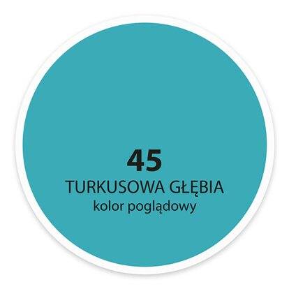 Emulsja Dekoral Moc Koloru turkusowa głębia 2,5L