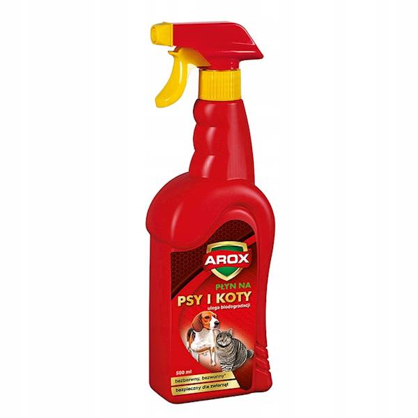 Płyn odstraszający psy i koty Arox 500ml