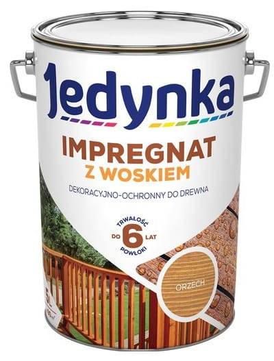 Impregnat do drew. Jedynka z wosk. orzech 5L
