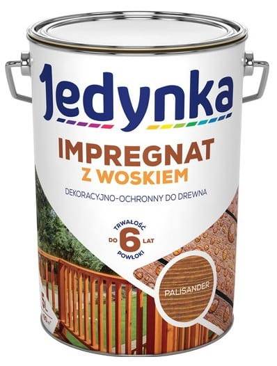 Impregnat do drew. Jedynka z wosk. palisander 5L