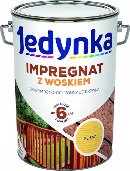 Impregnat do drew. Jedynka z wosk. sosna 5L