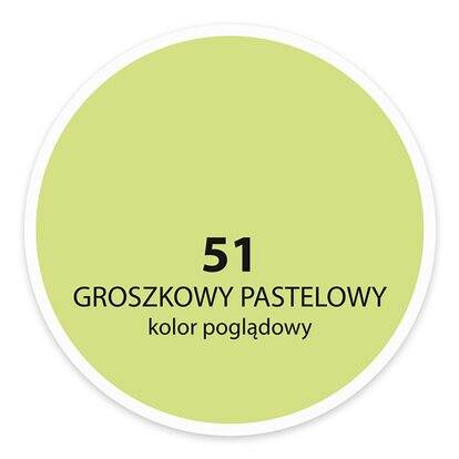 Emulsja Dekoral Moc Koloru groszkowy pastelowy 5L
