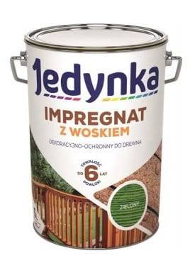 Impregnat do drew. Jedynka z wosk. zielony 5L