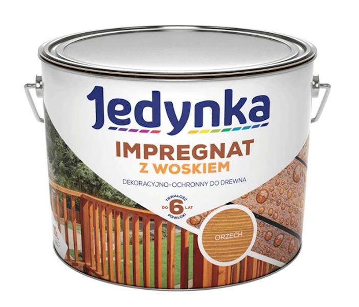 Impregnat do drew. Jedynka z wosk. orzech 2,5L