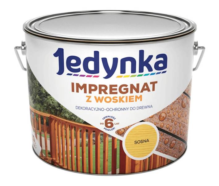 Impregnat do drew. Jedynka z wosk. sosna 2,5L