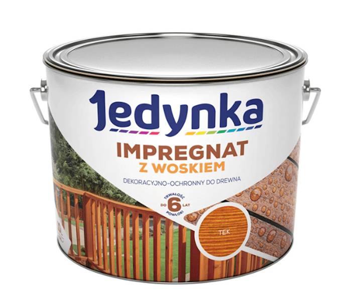 Impregnat do drew. Jedynka z wosk. teak 2,5L