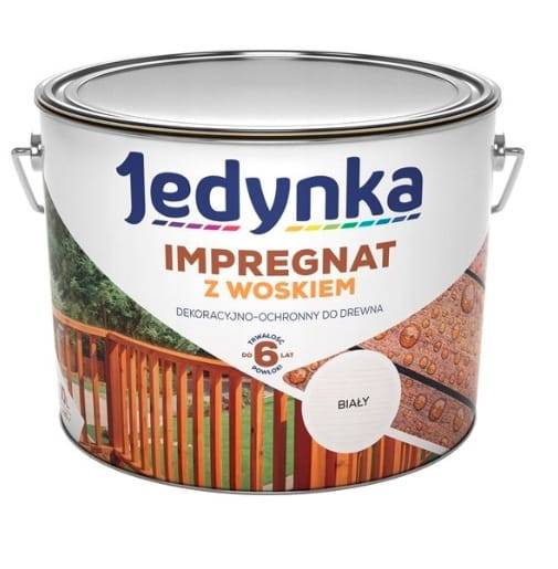 Impregnat do drew. Jedynka z wosk. biały 2,5L