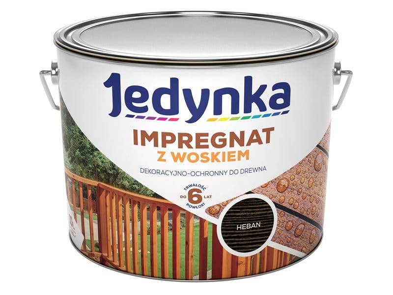 Impregnat do drew. Jedynka z wosk. heban 2,5L