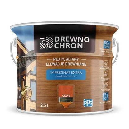 Impregnat do drew.Drewnochron Extra cedr 2,5L
