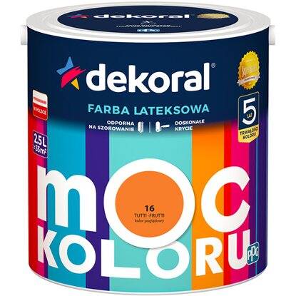 Emulsja Dekoral Moc Koloru tutti frutti 2,5L
