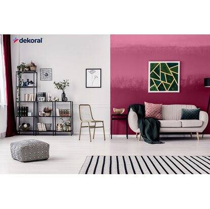 Emulsja Dekoral Moc Koloru powabna fuksja 2,5L