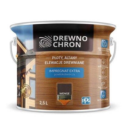 Impregnat do drew.Drewnochron Extra Wenge 2,5L