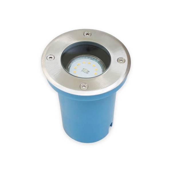 KOBI Lampa ogrodowa gruntowa Entrada2 okrągła GU10