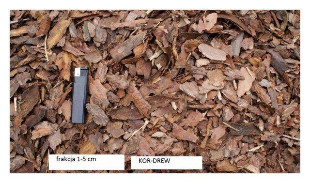 Kora dekoracyjna sosnowa średnia 2-5cm 80L