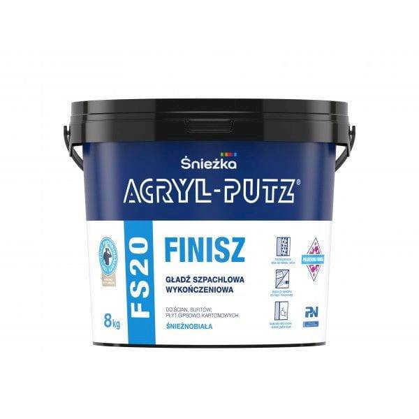 Gładź szpachl.Śnieżka Acryl Putz Finisz FS20 8kg