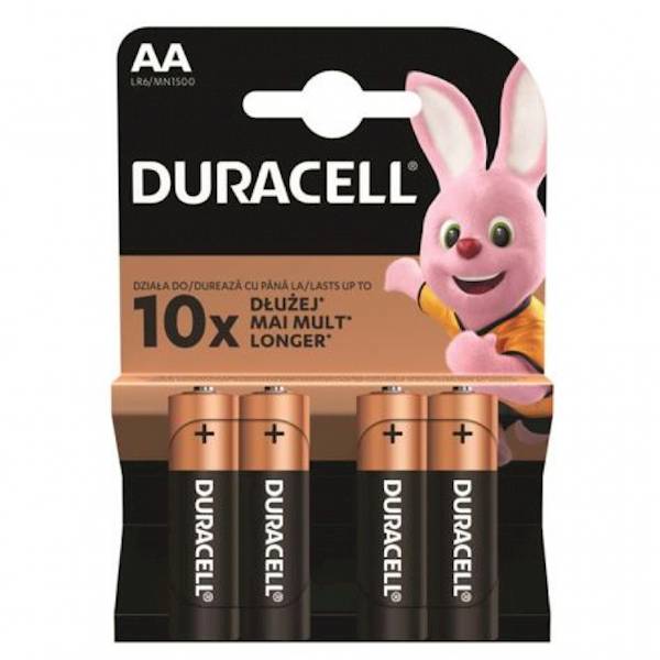 Bateria alkaliczna Duracell LR-06 AA blist.4szt