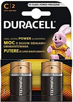 Bateria alkaliczna Duracell LR-14 1,5V blist.2szt