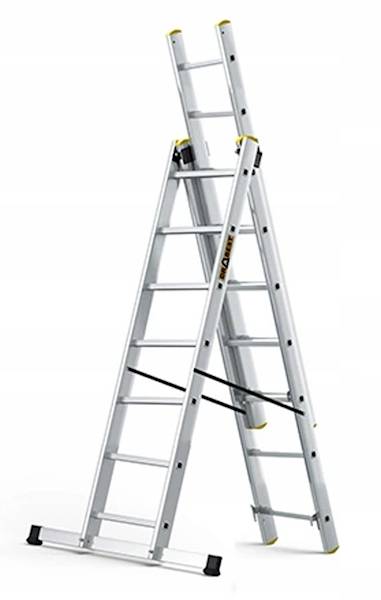 Drabina alum.Braket-Drabest 3x7szcz.195/405/500cm
