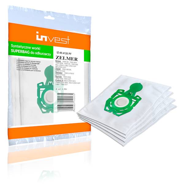 Worki do odkurzaczy Zelmer IZ-49.4120 polipr.Z4szt