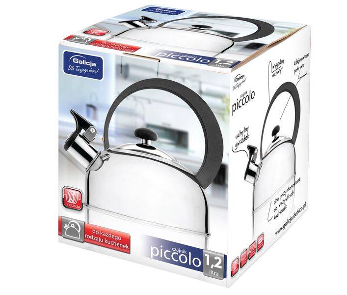 Czajnik nierdzewny Piccolo 1,2L