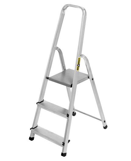 Drabina aluminiowa dom.Drabest 2+1st. 54/121/254cm