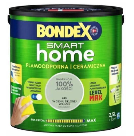 Bondex Farba ceram.W cieniu zielonej wierzby 2,5L