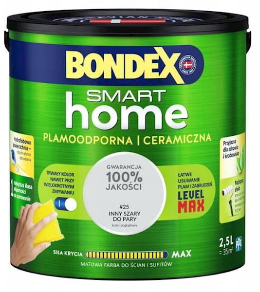 Bondex Farba ceram.Inny szary do pary 2,5L