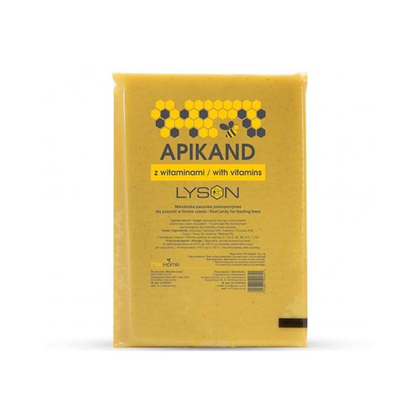 Ciasto pszczel.Łysoń Apikand BeeHome z witamin.1kg