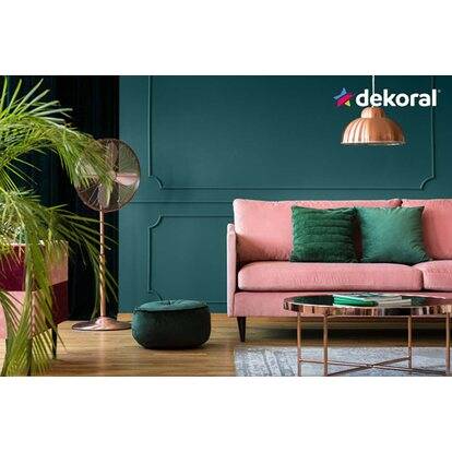 Emulsja Dekoral Moc Koloru zielona głębia 2,5L