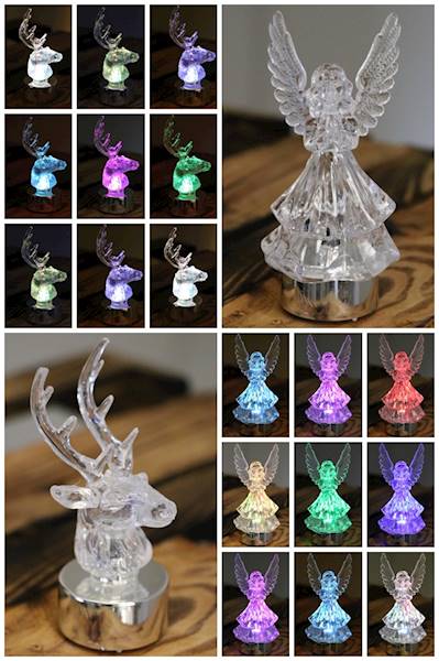 LED Figurka dekoracyjne renifer/anioł / LED Tealight deer/angel 8712442032168 / 23143854