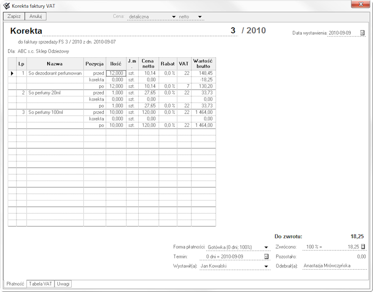 Program Insert Mikro Subiekt dla Windows