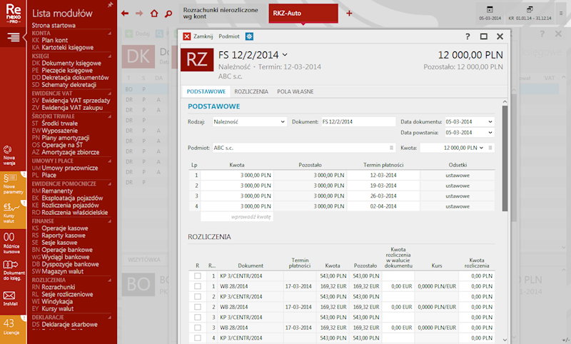 Program Insert Rewizor Nexo PRO 1st.