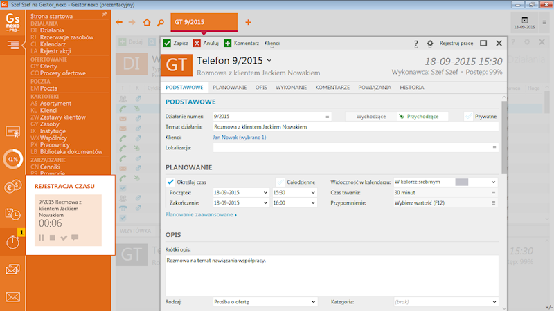 Program Insert Gestor Nexo PRO 3st.