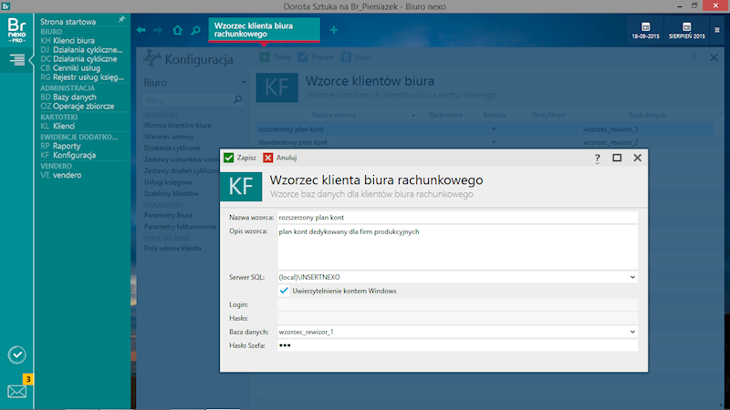 Program Insert Biuro Nexo