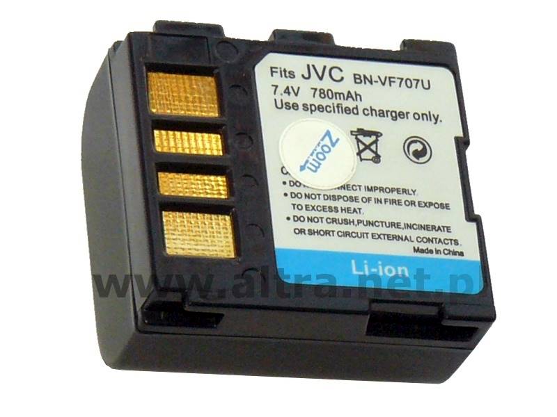 AKUMULATOR ZOOM BN-VF707 780mAh