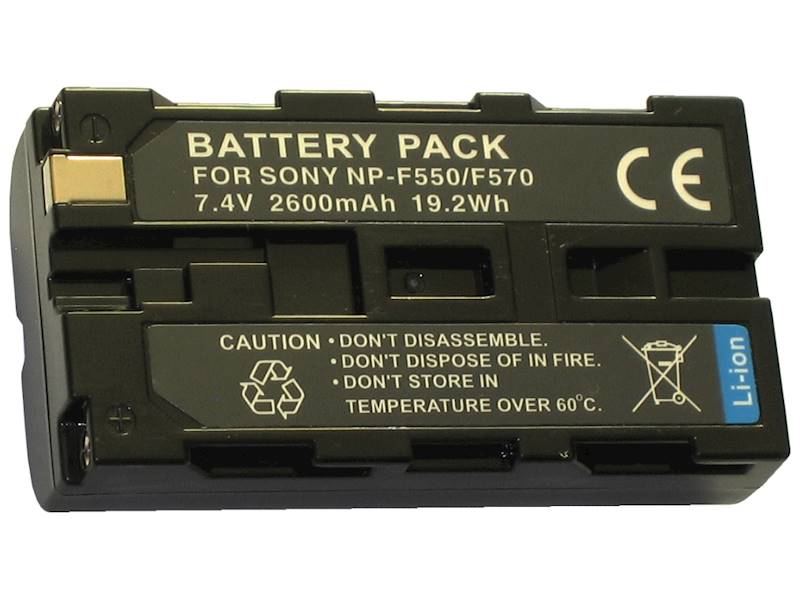 AKUMULATOR ZOOM NP-F550/570 2600mAh