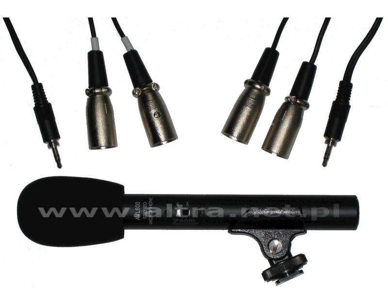 MIKROFON ZOOM AVL800 STEREO XLR