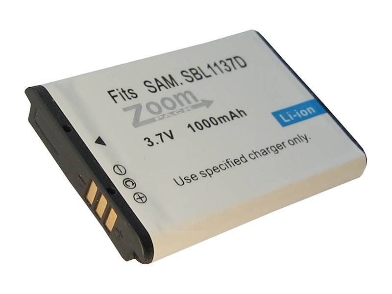 AKUMULATOR ZOOM SBL1137D 1000mAh