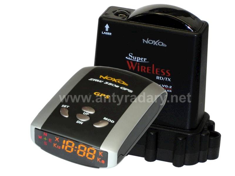 DETEKTOR NOXO ZRW 350e GPS