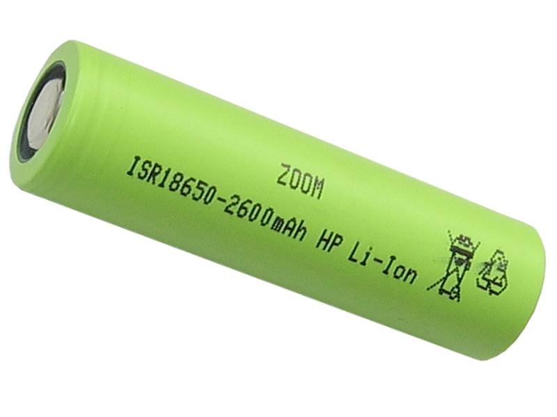 Akumulator ZOOM ISR18650HP 3,7V 2600mAh Li-ion 13A
