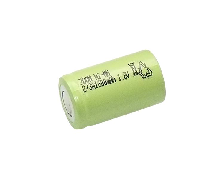Akumulator ZOOM 2/3A 17x29mm 1,2V1600mAh NiMh 1,6A