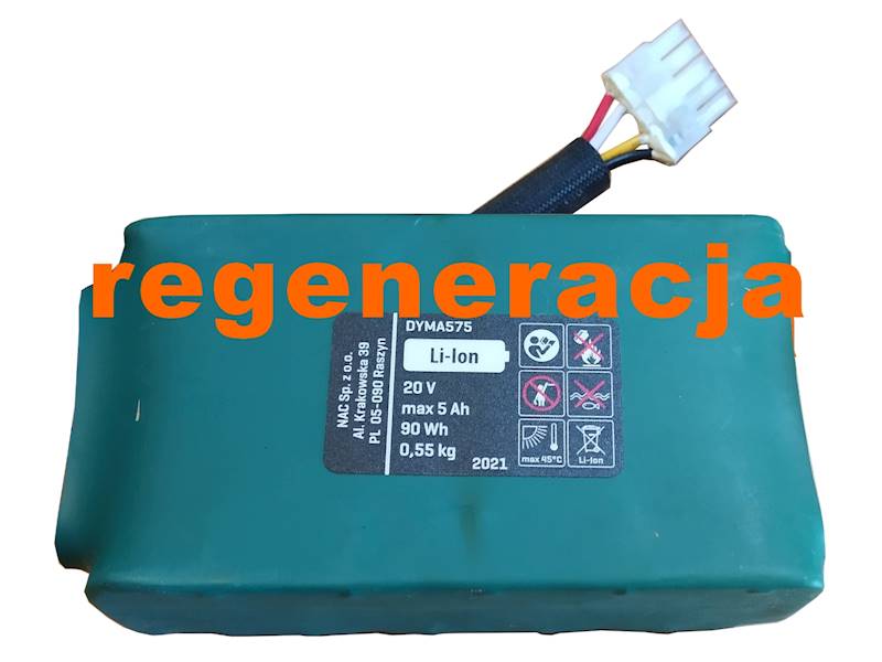 Akumulator NAC RLM1500 DY 18V 5Ah      REGENERACJA