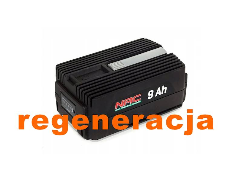 Akumulator NAC RIWALL ZIPPER 40V       REGENERACJA