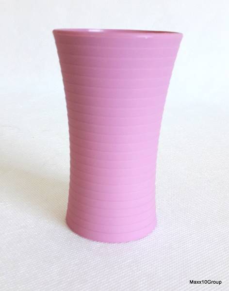 Kubek GOM śr. 7 cm wys. 11,5 cm brudny róż