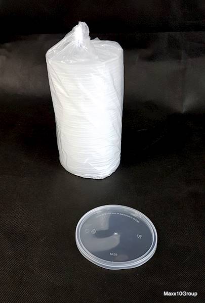 Pokrywka plastikowa 12 cm opak. 50 szt