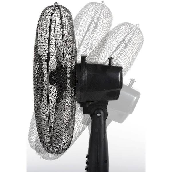 Wentylator czarny /Fan standing 40 cm black Dunlop CB