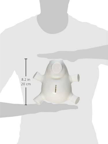 Skarbonka biala/White piggy bank 10058